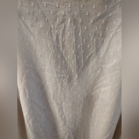 Beaches & Boho white long sleeve beach cover up, size 3X. - Picture 4 of 9